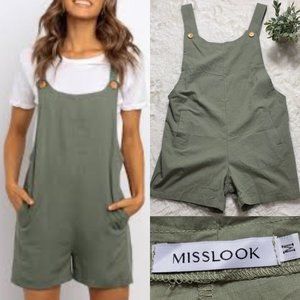 misslook suspender pants